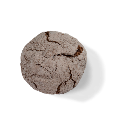 Fior di mandorla with chocolate