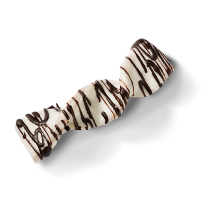 White twisted nougat