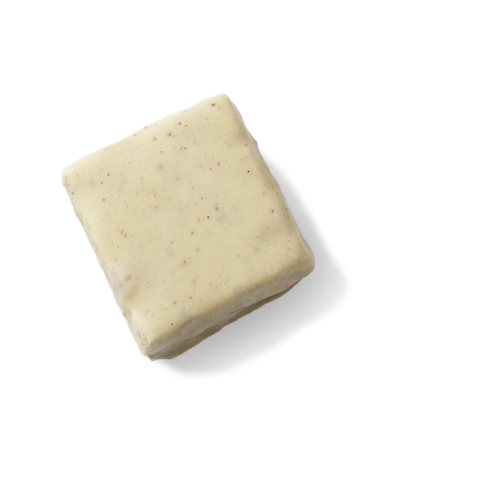 Soft pistachio nougat bites